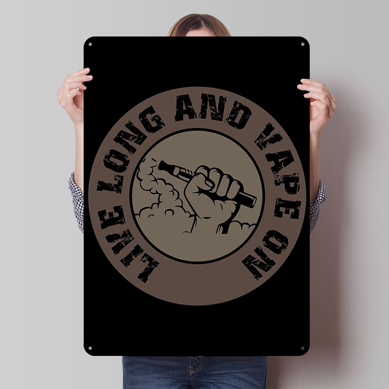 Desk Setup Poster - Vape design para ecig flandres cartazes