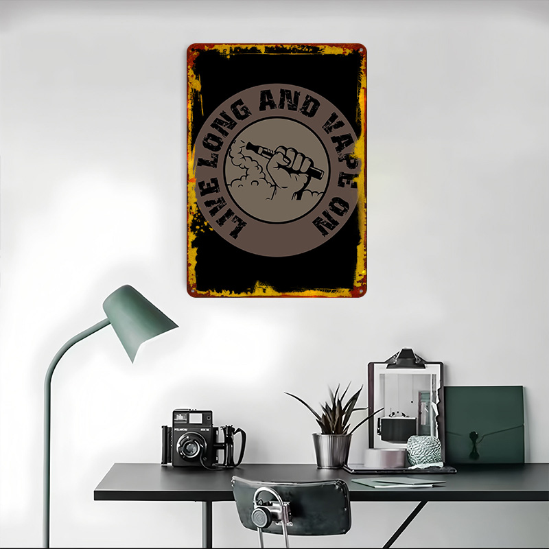 Vape design para ecig flandres - Desk Setup Poster avaliação e preço
