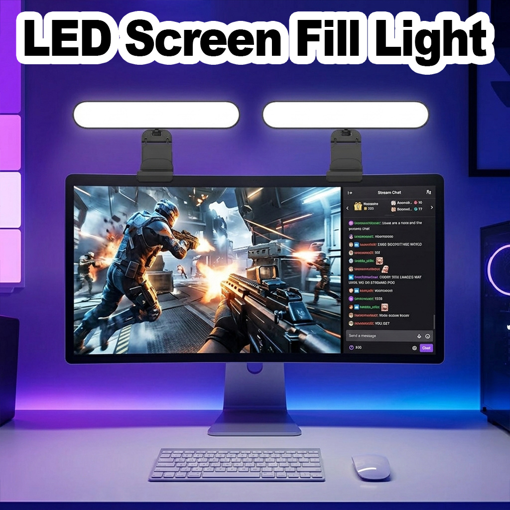Luminária LED Touch Dimmable p - Desk Setup Videos avaliação e preço