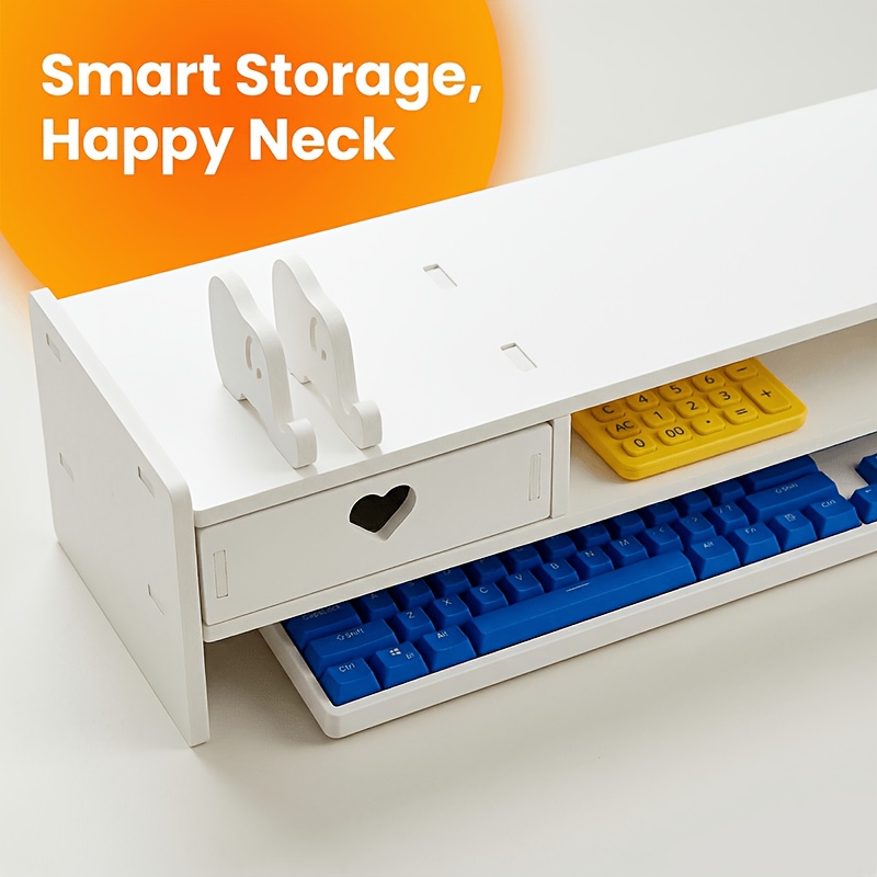 Suporte Minimalista Branco de  - Desk Setup Accessories avaliação e preço
