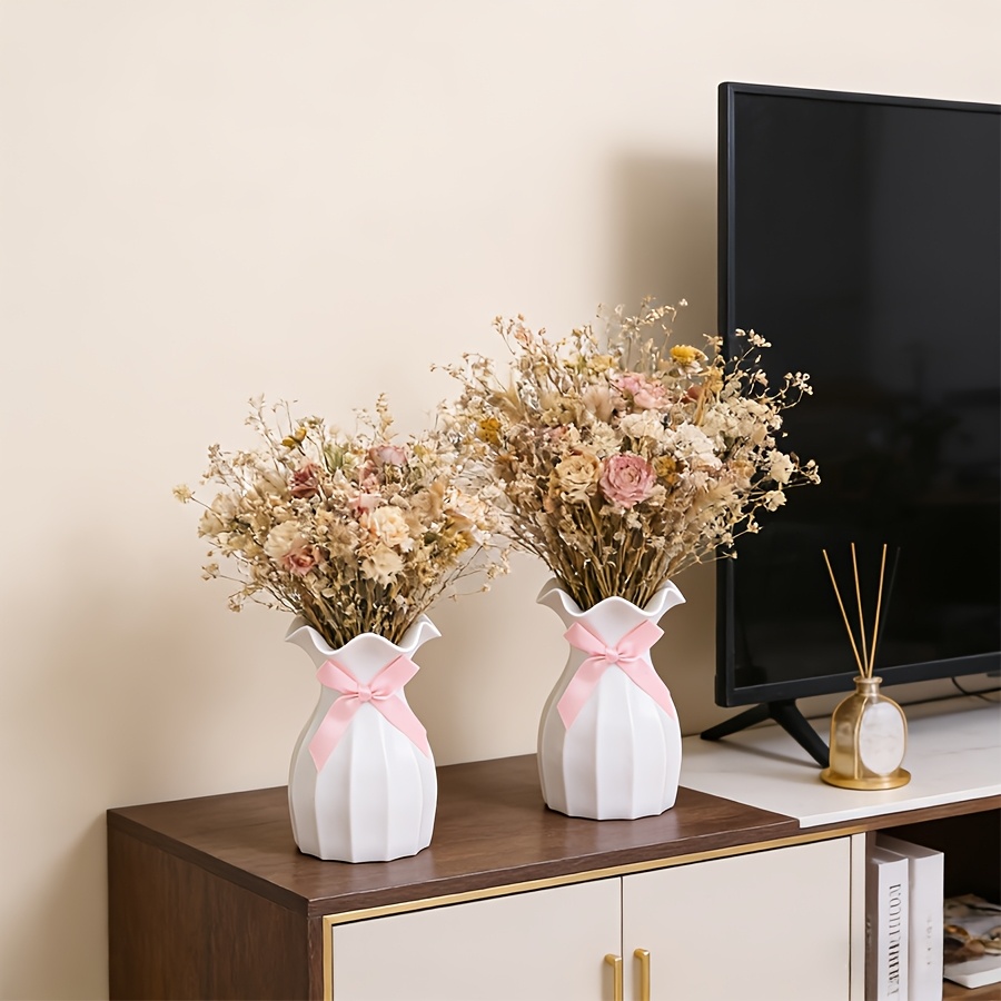 Vaso de Plástico com Efeito de - Desk Setup Plant avaliação e preço