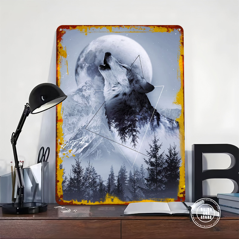Placa de Metal Vintage Persona - Desk Setup Poster avaliação e preço