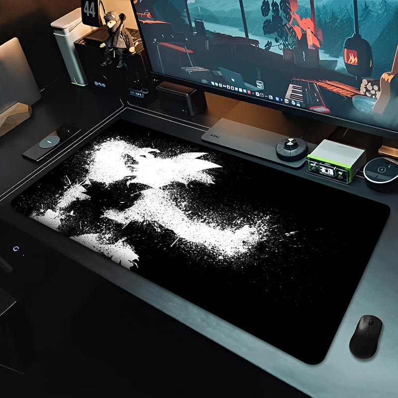 Mouse Pad Grande DBZ Black Ani - Desk Setup Accessories avaliação e preço
