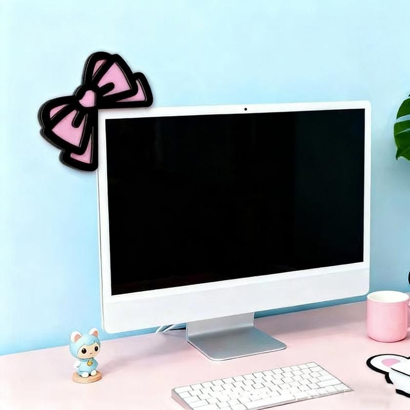 Novo Laço de Madeira 1/2 Peças - Desk Setup Accessories avaliação e preço