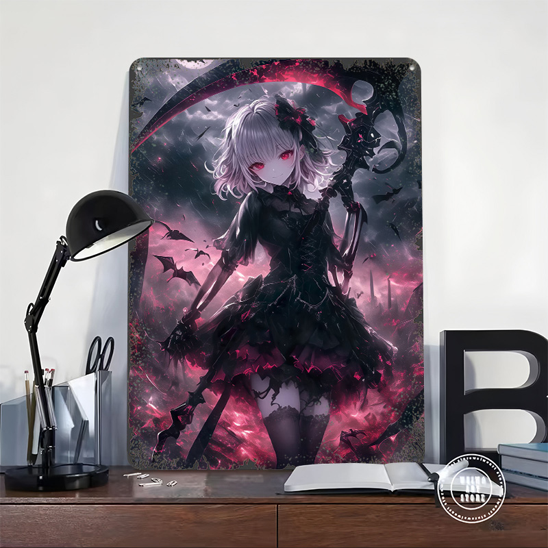 Pôster de Menina Demoníaca Cei - Desk Setup Poster avaliação e preço