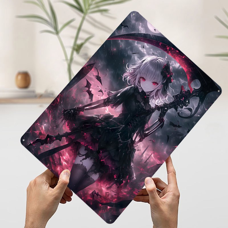 Pôster de Menina Demoníaca Cei - Desk Setup Poster avaliação e preço