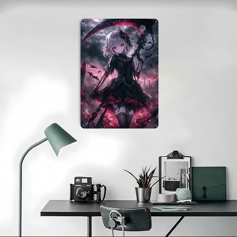 Pôster de Menina Demoníaca Cei - Desk Setup Poster avaliação e preço