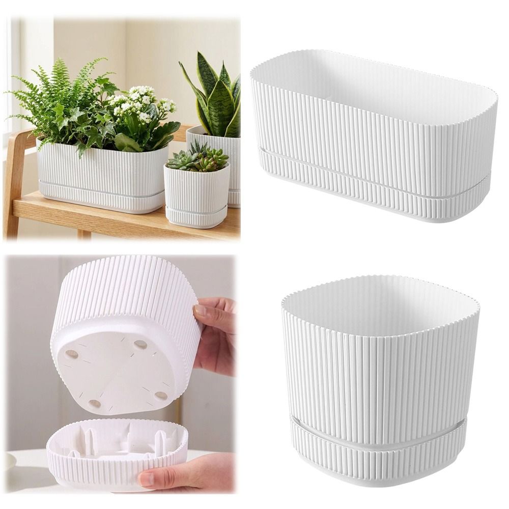Vaso de Plástico Autoirrigável - Desk Setup Plant avaliação e preço