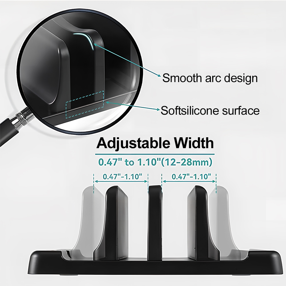 Suporte vertical para laptop,  - Desk Setup Organization avaliação e preço