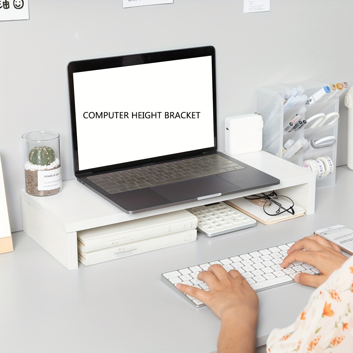 Suporte Minimalista Branco em  - Desk Setup Accessories avaliação e preço