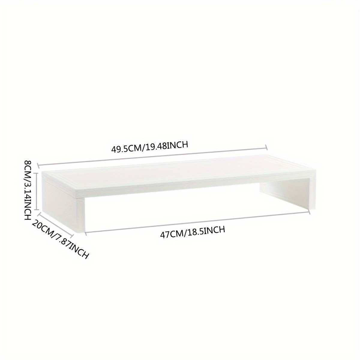 Suporte Minimalista Branco em  - Desk Setup Accessories avaliação e preço