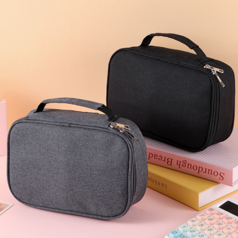 Bolsa de Maquiagem de Grande C - Desk Setup Organization avaliação e preço