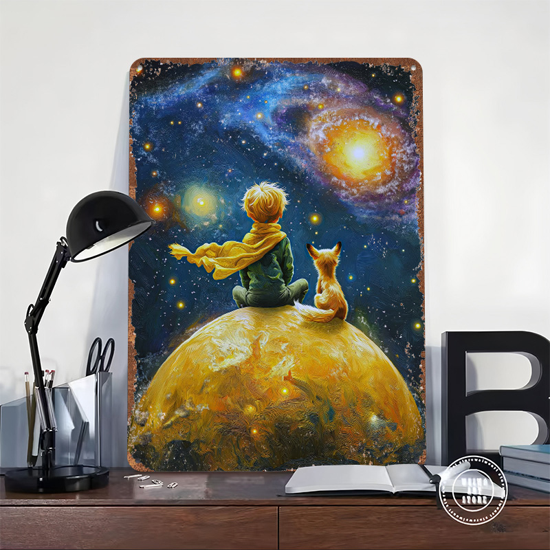 Pôster impresso do pequeno prí - Desk Setup Poster avaliação e preço