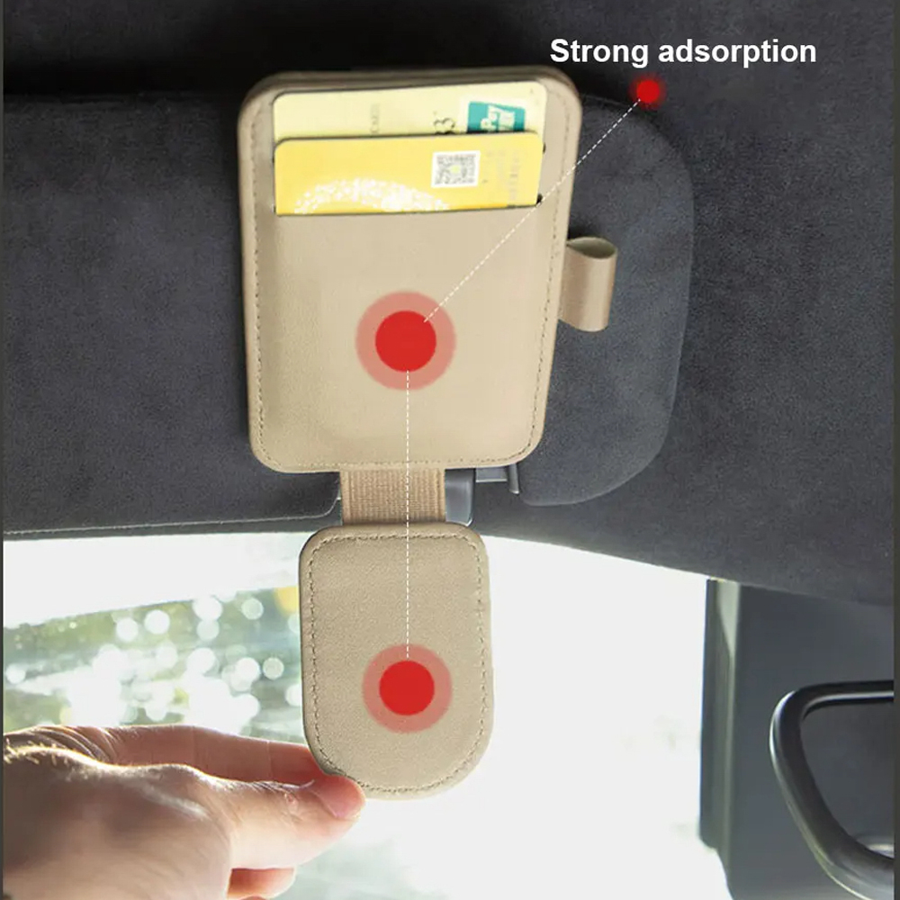 Multifuncional PU Couro Car Su - Pen Cup Magnetic avaliação e preço