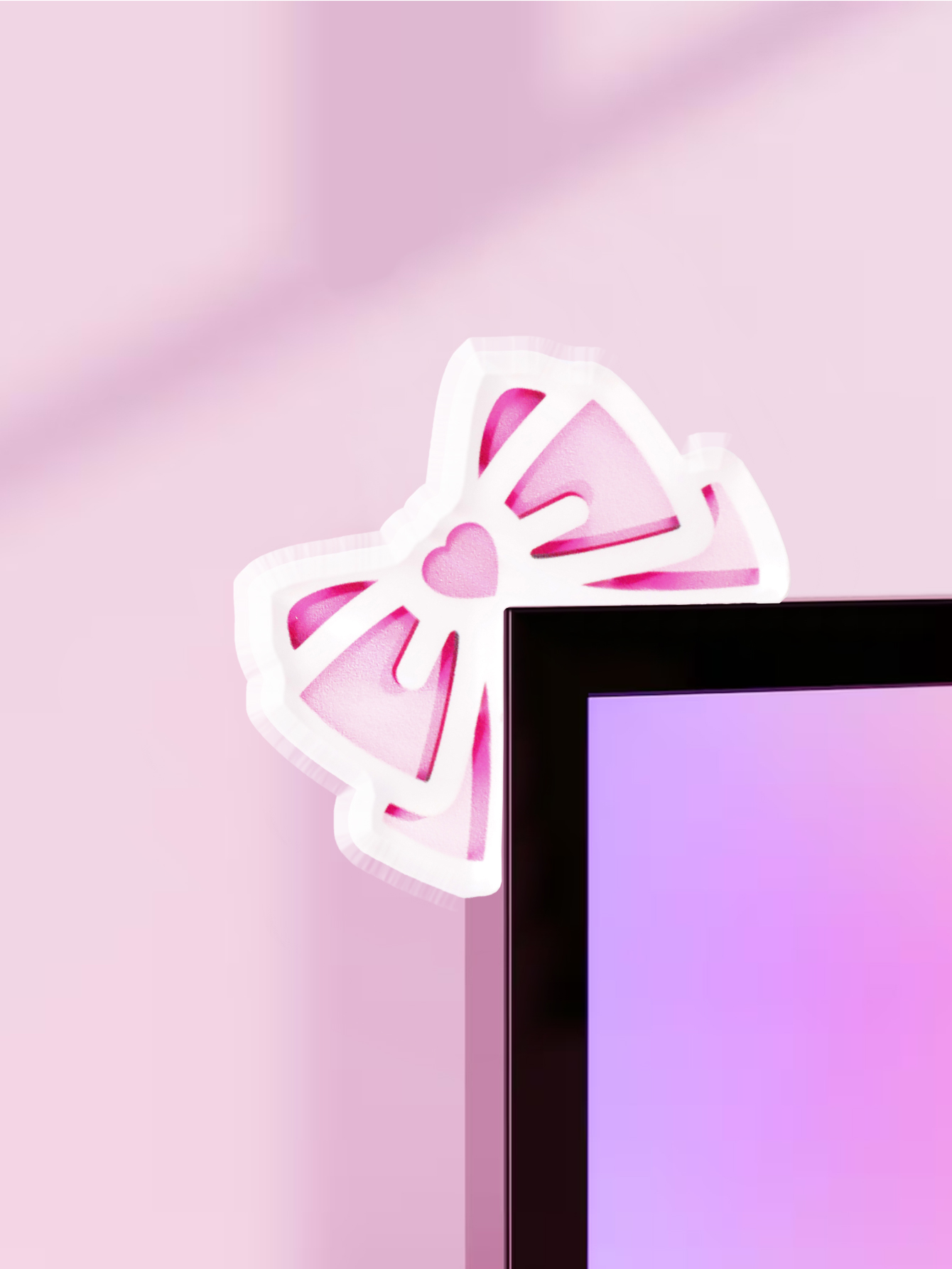 Kawaii arco monitor decoração  - Desk Setup Accessories avaliação e preço