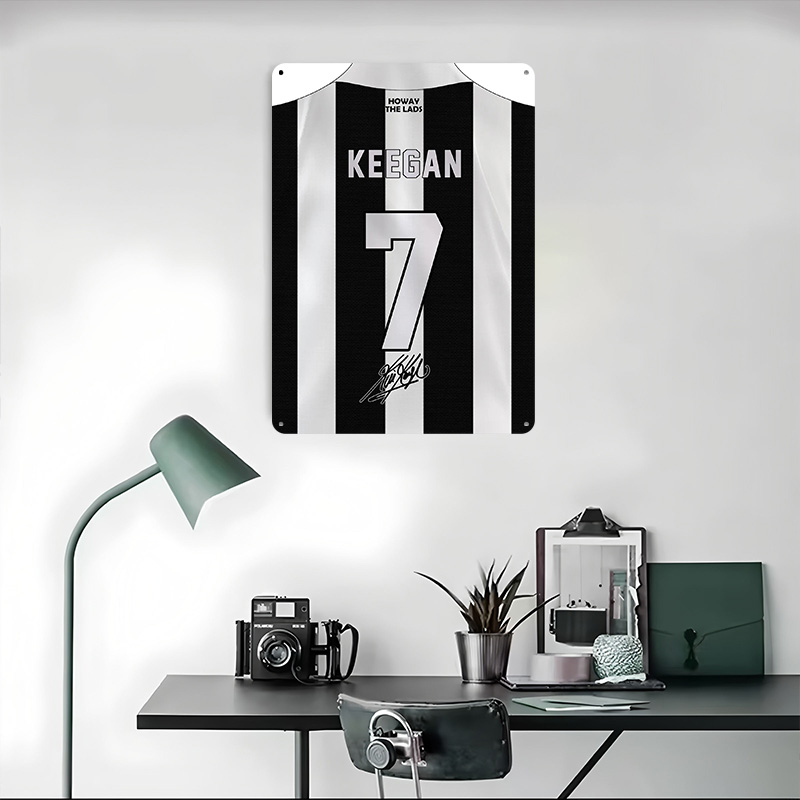 Kevin keegan 7 newcastle camis - Desk Setup Poster avaliação e preço