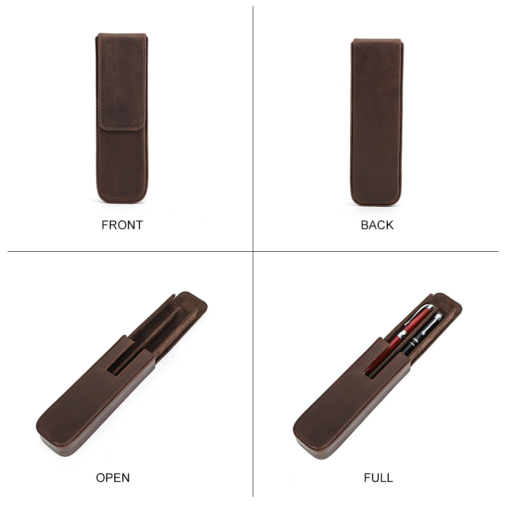 Estojo de Couro CONTACT'S FAMI - Pen Cup Magnetic avaliação e preço