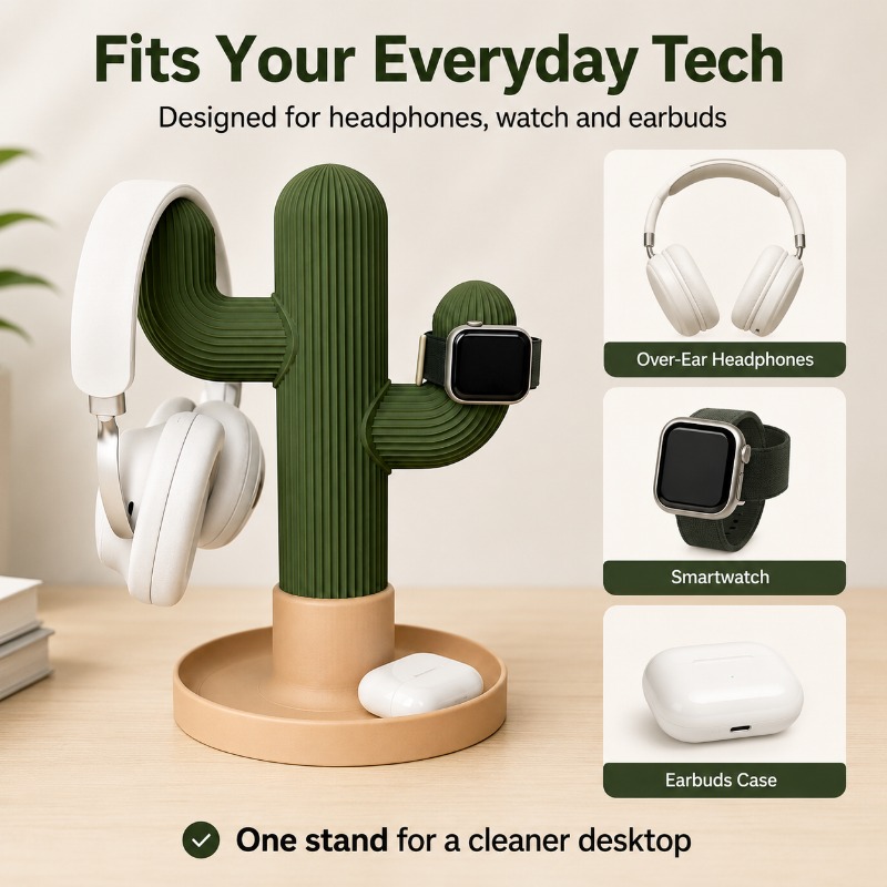 Suporte Minimalista para Fones - Desk Setup Organization avaliação e preço