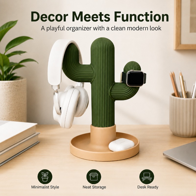 Suporte Minimalista para Fones - Desk Setup Organization avaliação e preço