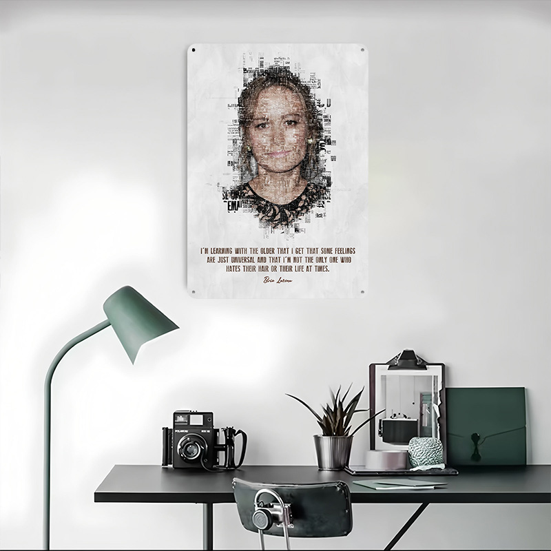 Pôster de Arte com Citação de  - Desk Setup Poster avaliação e preço